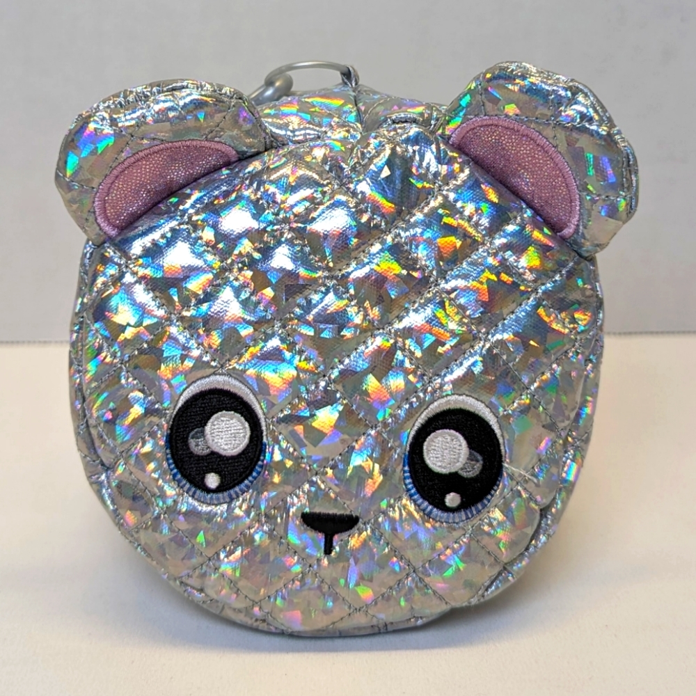 Na! Na! Na! Surprise Glam Series Ari Prism Metallic Teddy Bear Purse